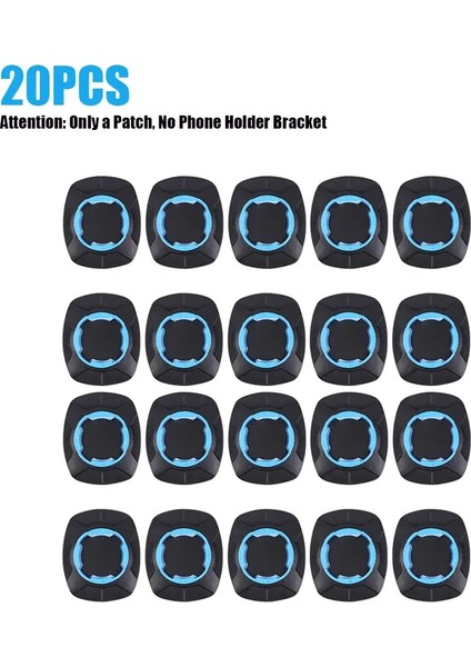 1-50PCS Bisiklet Cep Telefonu Braket Yama Çıkartması Gps Bilgisayar Montajı Destek Telefon Geri Çıkarmalar Mtb Renk Için Bisiklet Yaması: 20 Pcs (Yurt Dışından)