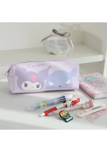Karikatür Sanrio Kalem Kılıfı Hello Kitty Kozmetik Çanta Kız Girly Seyahat Depolama Çantaları Büyük Kapasiteli Su Geçirmez Öğrenci Kırtasiye Hediye Saklığı: A1 (Yurt Dışından)