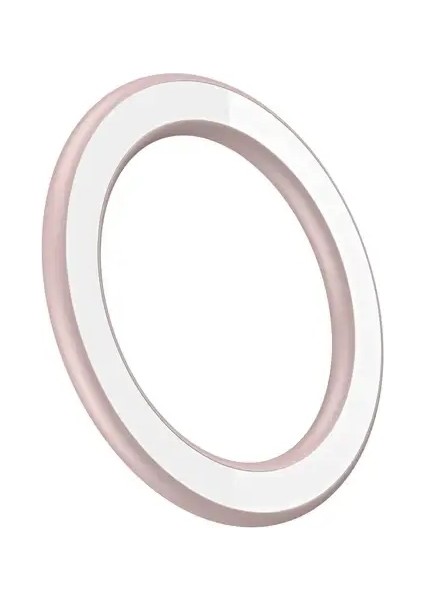 Magsafe Manyetik Halka Tutucu Için Yapıştırıcı Güçlü Mıknatıs Cep Telefonu Duvar Montajı Cep Telefonu Tablet iPhone 15 Pro iPad Renk: Pembe (Yurt Dışından)