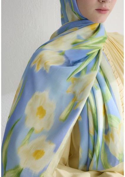 Irıs Garden Floş Viskon Şal Tereyağı fırsatları