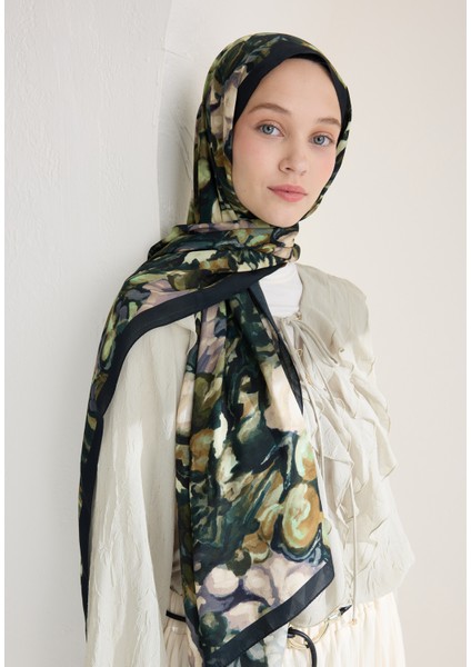 Astra Floş Viskon Şal Lacivert modelleri