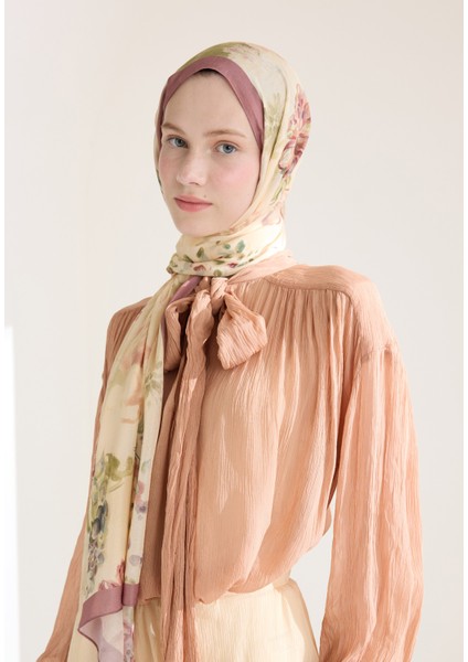 Peony Harmony Floş Viskon Şal Soft Pembe fiyatları