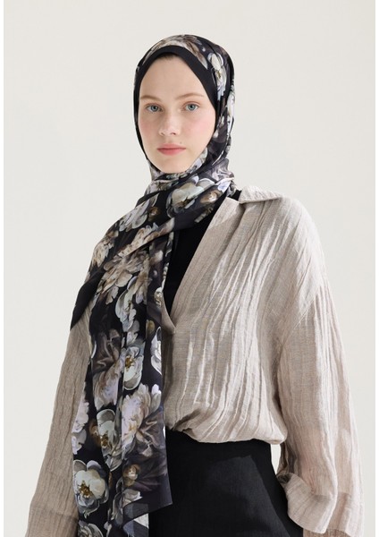 Lotus Floş Viskon Şal Vizon fiyatları