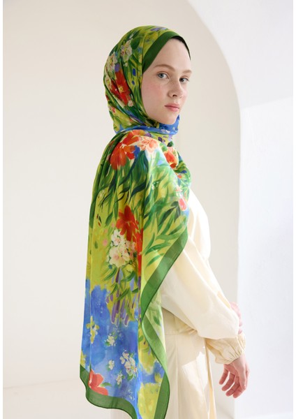 Sweet Garden Floş Viskon Şal Orman fiyatları