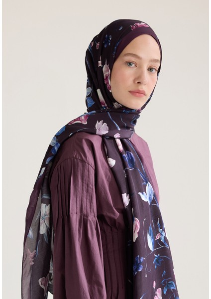 Love Garden Floş Viskon Şal Mürdüm fiyatları