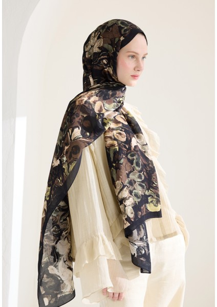 Astra Floş Viskon Şal Siyah modelleri