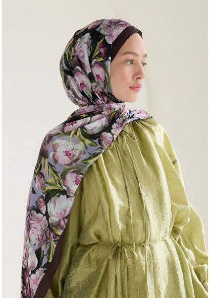 Lotus Floş Viskon Şal Erik Çürüğü