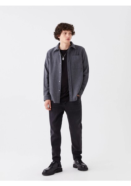 Xsıde Siyah 730 Havuç Kalıp Erkek Jean Pantolon