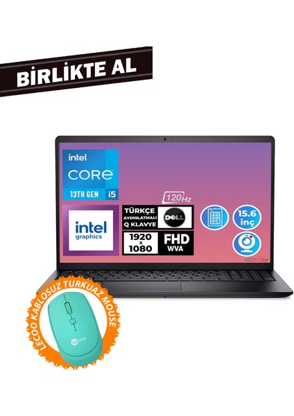 Vostro 3530 I5-1334U 16GB 1tb SSD 15.6" Fhd W11P + Mouse N3404PVNB3530U 028
