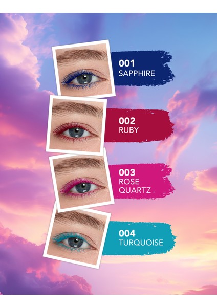 Color Treasure Hacim Veren & Yüksek Pigmentli Renkli Maskara fırsatları