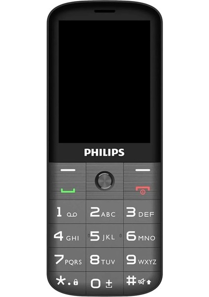 Philips Xenium E227 - Geniş Ekranlı, Uzun Ömürlü Tuşlu Telefon