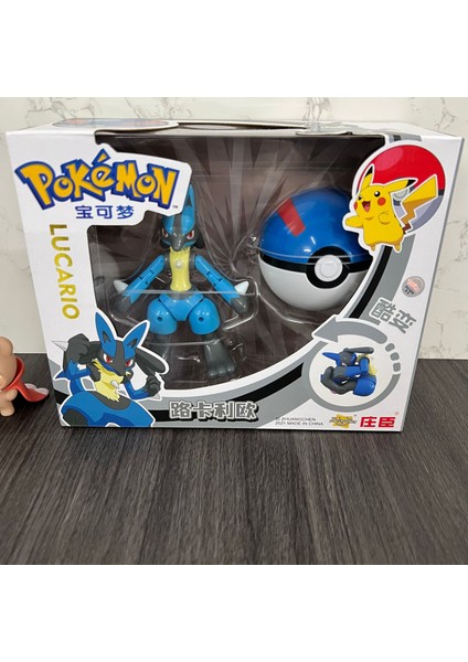 Pokemon Pikachu Pokemon Pokemon Topu Çocuk Dönüşüm Oyuncağı (Yurt Dışından)