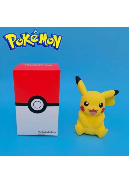 Pokemon Blind Box Serisi Süsler Sevimli Bebek Pikachu Modeli El Tipi Ofis Oyuncakları (Yurt Dışından)