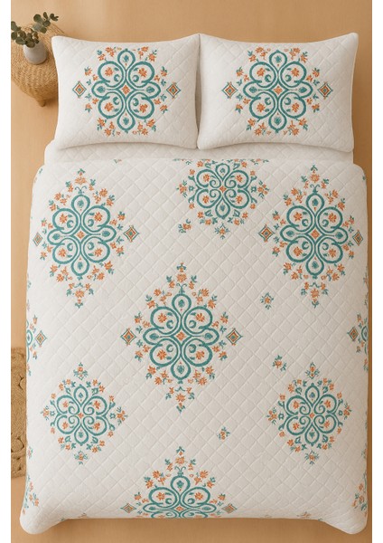 Canary Tek Kişilik Kapitone Dolgulu Pike 4 Mevsim Baklava Dsn |yastık Kılıfı Hediye| 160X230CM modelleri