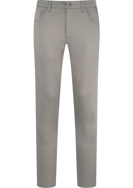 Taş Slim Fit Pamuklu 5 Cep Kanvas Pantolon