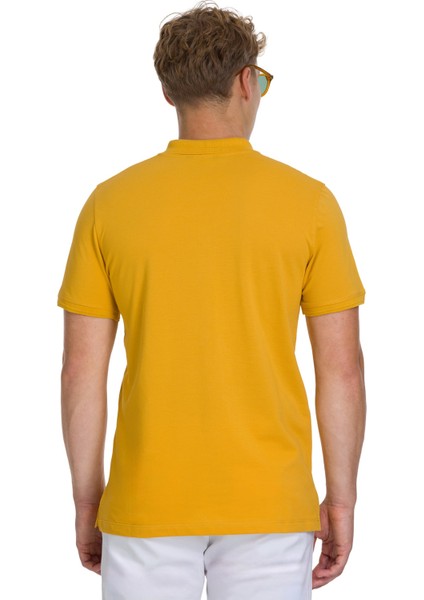 Hardal Regular Fit 100% Pamuklu Polo Yaka Tişört indirimleri