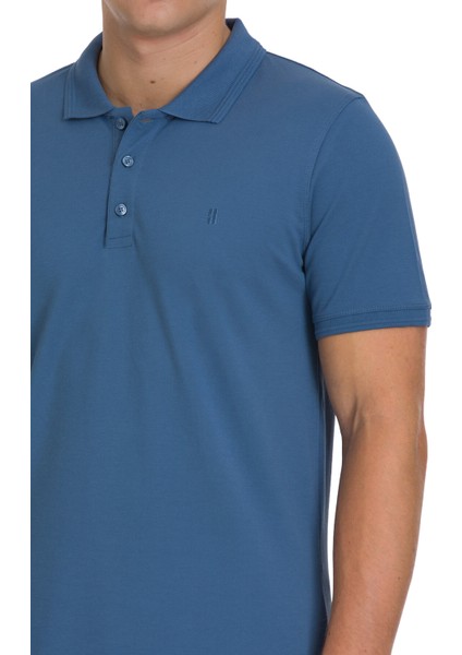 Indigo Regular Fit 100% Pamuklu Polo Yaka Tişört fırsatları