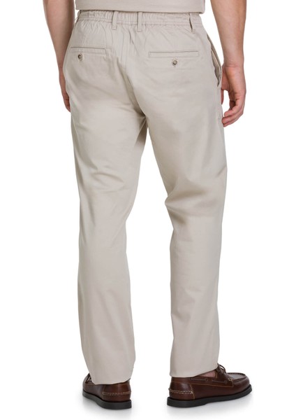 Bej Regular Fit Yandan Cep Pamuklu Jogger Pantolon fırsatları