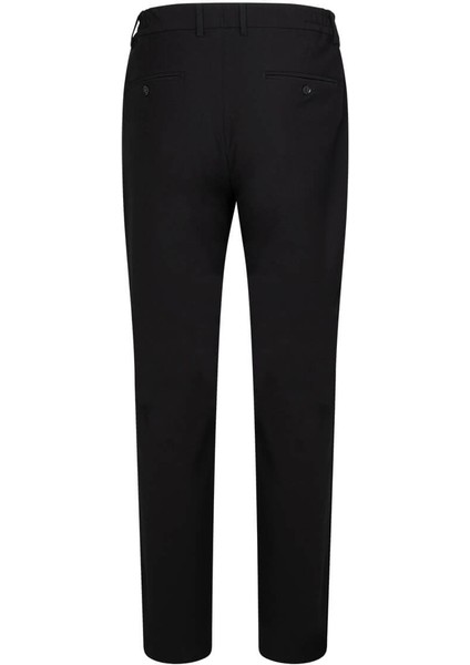 Siyah Slim Fit Mono Yaka Takım Elbise indirimleri