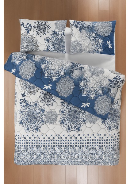 Sardinia Tek Kişilik Kapitone Dolgulu Pike 4 Mevsim Petek Dsn |yastık Kılıfı Hediye| 160X230CM fırsatları