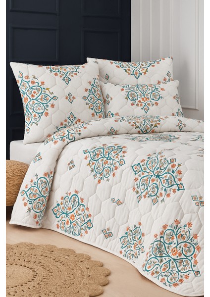 Canary Tek Kişilik Kapitone Dolgulu Pike 4 Mevsim Petek Dsn |yastık Kılıfı Hediye| 160X230CM