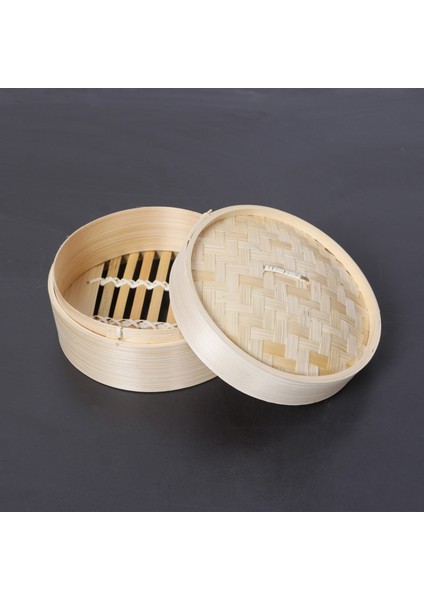 Mylamp Dim-Sum Bambu Buharda Pişirme ve Saklama Kabı 16 cm