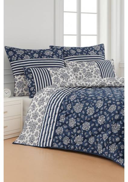 Cayprus Çift Kişilik Kapitone Dolgulu Pike 4 Mevsim Baklava Dsn |yastık Kılıfı Hediye| 200X230CM