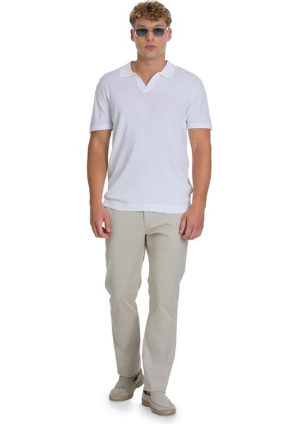 Bej Regular Fit Yandan Cepli Kanvas Pantolon fiyatları