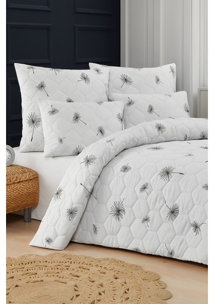 Ibiza Tek Kişilik Kapitone Dolgulu Pike 4 Mevsim Petek Dsn |yastık Kılıfı Hediye| 160X230CM