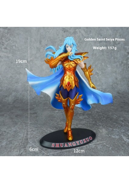 Altın Saint Seiya El Kuklası Anime Takımyıldızı Modeli Süsler (Yurt Dışından)