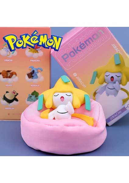 Pokemon Blind Box Serisi Süsler Sevimli Bebek Pikachu Modeli El Tipi Ofis Oyuncakları (Yurt Dışından)