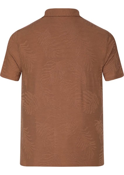 Camel Regular Fit Apaş Yaka Gömlek Tişört modelleri