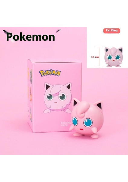 Pokemon Blind Box Serisi Süsler Sevimli Bebek Pikachu Modeli El Tipi Ofis Oyuncakları (Yurt Dışından)