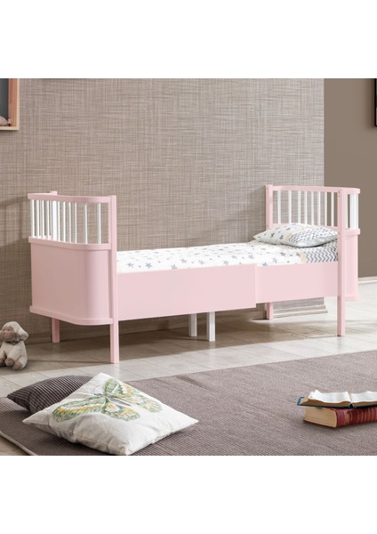 Mdf Beşik, 90X130 Trend Büyüyen Beşik, 90X190 Trend Karyola, Pembe + 1 Adet 90X130 Comfort Yatak fiyatları