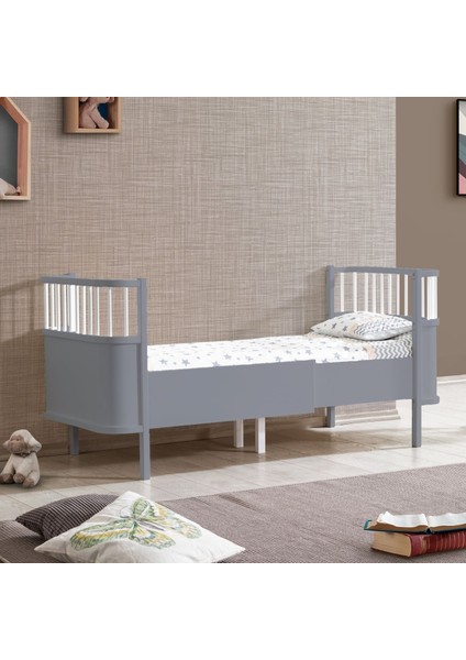 Mdf Beşik, 90X130 Trend Büyüyen Beşik, 90X190 Trend Karyola, Antrasit + 1 Adet 90X130 Comfort Yatak fiyatları