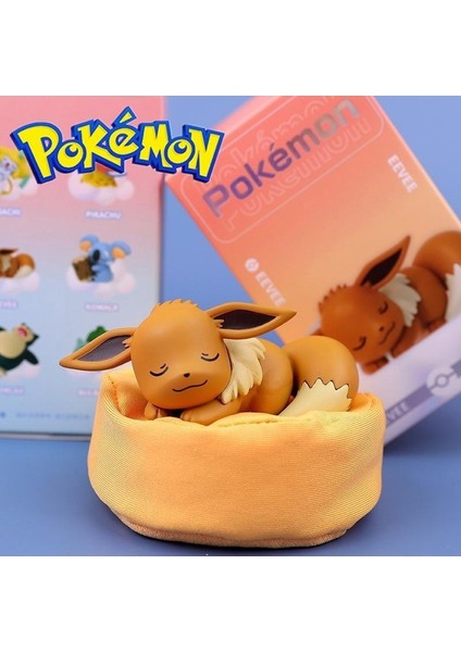 Pokemon Blind Box Serisi Süsler Sevimli Bebek Pikachu Modeli El Tipi Ofis Oyuncakları (Yurt Dışından)