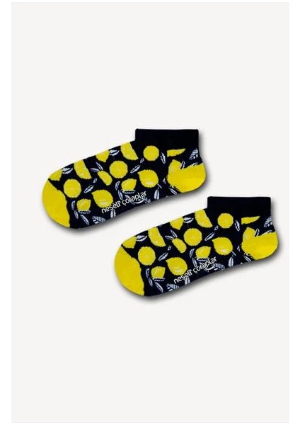 Limon Desenli Renkli Patik