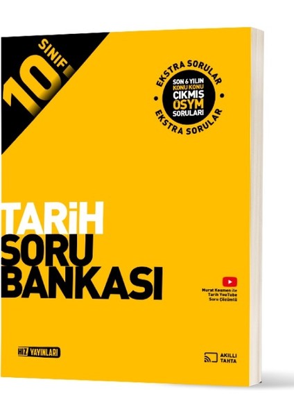 2026 10. Sınıf Tarih Soru Bankası Güncel Müfredat modelleri