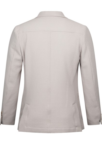 Bej Slim Fit Mono Yaka Klasik Ceket fiyatları