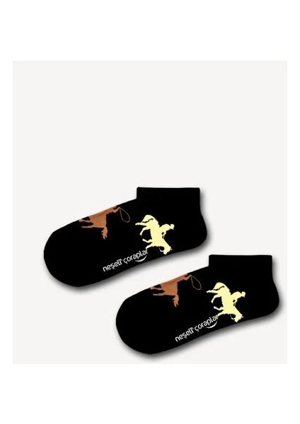 At Desenli Renkli Patik