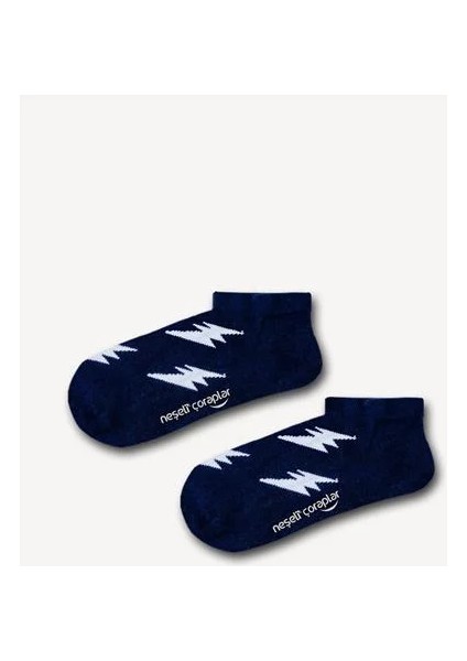 Şimşek Desenli Renkli Patik