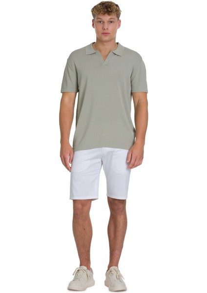 Haki Regular Fit Polo Yaka Rayon Tişört fiyatları