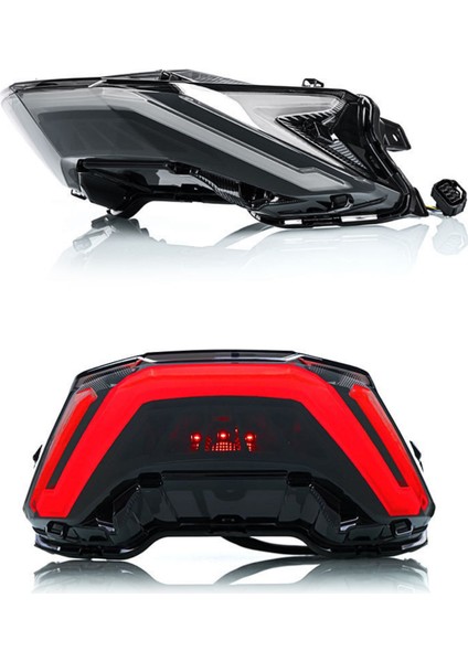 Honda Pcx Füme Stop Lambası Camı 2021-2024 Modellere Tam Uyumlu Modifiye Füme Stop Cam