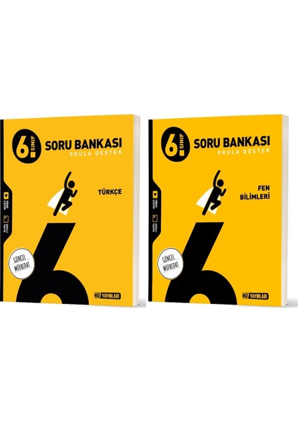 2026 6. Sınıf Türkçe + Fen Bilimleri Soru Bankasıseti 2 Kitap