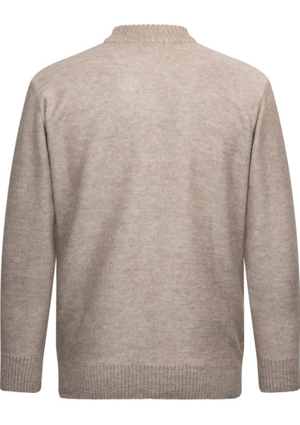 Vizon Regular Fit Jakarlı Çeyrek Balıkçı Yaka Triko Kazak fiyatları