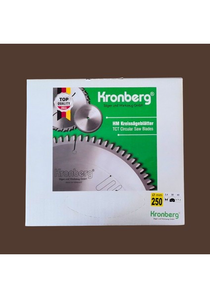 250MM 24 Diş Daire Testere Bıçağı (Kalın&sert Malzeme)