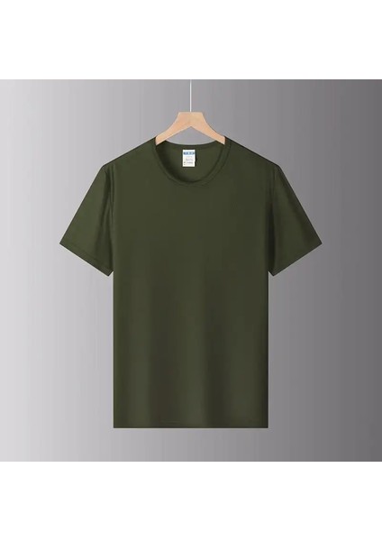 Logo ve Metin Kısa Kollu T-Shirts Orijinal Tasarım Hediyesi Tops 4xl Renk: Boyut: M Olan Erkekler ve Kadınlar Için Özel Baskılı Hızlı Kuruyan Tişörtler (Yurt Dışından)