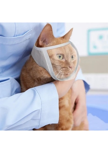 Kedi Namlu Kedi Kask Ayarlanabilir Başlık Nefes Alabilen Anti Isırık Namlular Kedileri Önlemek Küçük Köpekler Küçük Evcil Hayvanlar Için Isırma (Yurt Dışından)