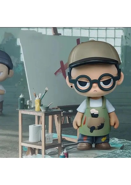 Pop Mart Kubo Life Of Life Serisi Kutu Sürpriz Kutu Orijinal Aksiyon Figürü Karikatür Modeli Li Kutu Koleksiyonu Kızlar Hediyeler: 1 Kutu (Yurt Dışından)