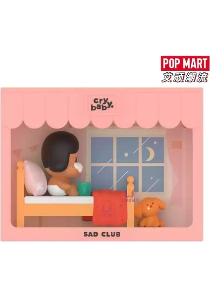 Orijinal Crybaby Sad Club Anime Figürin Periferik 7.2cm Pvc Crybaby Model Masaüstü Dekorasyon Koleksiyonu Çocuk Hediye Oyuncakları Renk: Onaylamak Için Açık Kutu (Yurt Dışından)